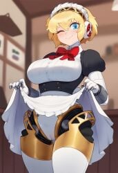 aigis (persona) from persona by 777form777