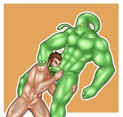 2boys gay jukeboxdragon league_of_legends malcolm_graves male male_only monster penis riot_games slime yaoi zac