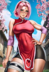 sakura haruno from naruto by thedivergence1997