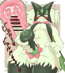 2025 4_fingers anthro balls biped bite biting_lip biting_own_lip blush blush_lines bodily_fluids censor_bar colored cum cum_in_sex_toy cutaway digital_media_(artwork) ejaculation enigma120304 erection eyelashes felid feline fingers front_view fur generation_9_pokemon genital_fluids genitals green_body green_fur head_tuft hi_res holding_object holding_penetrable_sex_toy holding_sex_toy humanoid_genitalia humanoid_hands humanoid_penis japanese_text kemono looking_pleasured low-angle_view male male_anthro mammal mask masturbation meowscarada multicolored_body multicolored_fur navel nintendo nude nude_male orgasm orgasm_face penetrable_sex_toy penile penile_masturbation penis penis_in_sex_toy pink_eyes pink_nose pokemon pokemon_(species) portrait pupils self_bite sex_toy shaded simple_background simple_shading solo sound_effects standing text three-quarter_portrait toying_self tuft two_tone_body two_tone_fur