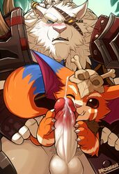 femboy gnar league_of_legends male male_only multiple_boys rengar riot_games tagme yaoi