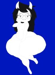 ass_expansion help44com homestuck hyper_ass jade_harley no_genitals no_nipples null_bulge shortstack shortstackification shortstackified transformation