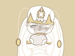 big_breasts blush breasts breasts_out bug bug_girl caramelpearl_(artist) cockroach_girl cookie_run cookie_run_kingdom cosplaying_as_character crown female long_eyebrows long_eyelashes long_hair mystic_flour_cookie pheromosa pokemon pokemon_costume pokemon_sm tagme white_eyebrows white_eyelashes white_hair