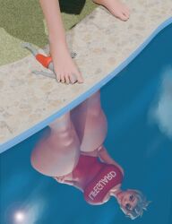 1boy 1girls 3d 3d_(artwork) angela_ziegler big_breasts blizzard_entertainment blonde-haired_female blonde_female blonde_hair blue_eyes breasts cleavage clothed clothed_female crush crushing crushing_tiny_person european european_female extreme_size_difference female giantess huckleberry8181 huge_boobs huge_breasts lifeguard lifeguard_swimsuit light-skinned_female light_skin looking_at_viewer looking_down looking_pleasured male mercy one-piece_swimsuit overwatch overwatch_2 scrag_boy_(model) scrag_mercy size_difference smile stomp swiss swiss_female thick thick_ass thick_legs thick_thighs