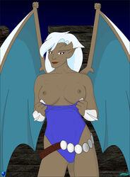 breasts delilah_(gargoyles) disney fab3716 female gargoyles nipples solo