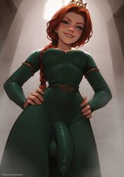 human fiona from shrek (series) by velonix