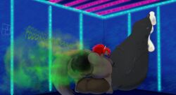 anthro anus ass balls big_anus big_balls big_butt big_penis bodily_fluids canid canine canis celexxis celexxis_(artist) cum fart fart_cloud fart_fetish futanari gas genital_fluids genitals hair hi_res huge_anus huge_balls huge_butt huge_cock hyper hyper_anus hyper_balls hyper_butt hyper_genitalia hyper_penis intersex knot knotted_penis mammal penis ponytail puffy_anus tail vein veiny_penis wolf