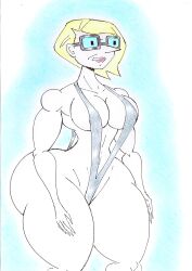 1girls 2d 2d_artwork 5_fingers absurd_res absurd_resolution absurdres big_ass big_butt big_thighs bikini blonde_female blonde_hair blue_eyes candide_sampson clone_high commission female frown glasses mundoparaiso2 pale-skinned_female pale_skin pale_skinned_female pointed_nose pointy_nose sling_bikini slingshot_bikini slingshot_swimsuit source_request thick thick_hips thick_legs thick_thighs thighs twitter twitter_username wearing_glasses