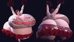 ai ai_generated breasts ellie_(the_last_of_us) ellie_williams female huge_ass huge_belly huge_breasts huge_butt hyper_pregnant jackd22 the_last_of_us the_last_of_us_2