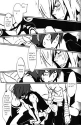 2boys comic drill'n_bass gay male male_only monochrome simon_(tengen_toppa_gurren_lagann) tagme tengen_toppa_gurren_lagann viral yaoi