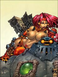 aron_lusen battle_chasers calibretto christian_lichtner earrings edit headband hoop_earrings image_comics joe_madureira liquid! red_monika tagme