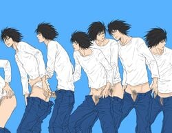 artist_request death_note l_lawliet tagme yaoi