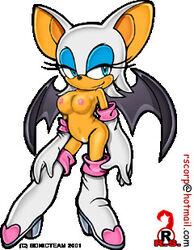 1girls 2d bat bat_wings blue_eyeshadow casual edit edited exposed_torso eyelashes female footwear furry furry_only hand_on_leg hand_on_thigh handwear medium_breasts mobian mobian_(species) mobian_bat naked nude nude_female red_scorpion rouge_the_bat sega sonic_(series) sonic_adventure_2 sonic_channel sonic_the_hedgehog_(series) tagme uekawa_style