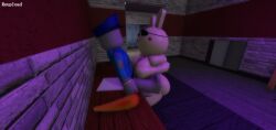 1boy1girl 3d background boobjob bunny_(piggy) couple cream_body grey_body married_couple naked no_pants paizuri piggy:_book_1 piggy_(game) player police rabbit reupload roblox sex titfuck titjob