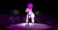 3d a1animatronic animated big_ass big_breasts big_butt bikini five_nights_at_freddy's marie_(cally3d) marionette_(fnaf) puppet_(fnaf) stripper_pole tagme thick_thighs video vrchat