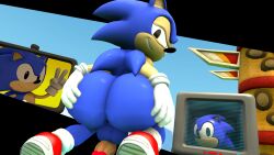 1boy 1male 3d anthro anus ass ass_focus balls big_ass big_butt bubble_ass bubble_butt classic_sonic doppoarts femboy furry hedgehog huge_ass huge_butt penis penis_out sega sonic_(series) sonic_the_hedgehog sonic_the_hedgehog_(series) spread_ass spreading