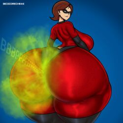 1girls 2024 ass ass_focus big_breasts big_butt brown_eyes brown_hair bubble_ass butt cocoreche disney dumptruck_ass dumptruck_butt elastigirl enormous_ass enormous_fart fart fart_cloud fart_fetish farting fat_ass fortnite fortnite:_battle_royale gigantic_ass helen_parr huge_breasts light-skinned_female pixar self_upload simple_background the_incredibles the_incredibles_2 thick_ass thick_thighs thighs