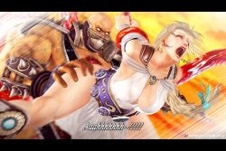 3d astaroth chobixpho female hetero nightmare_(soul_calibur) sex sophitia_alexandra soul_calibur