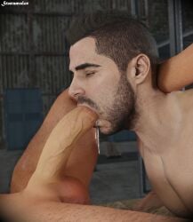 2boys 3d 3d_model activision balls bara barazoku beard big_balls big_penis blowjob call_of_duty call_of_duty_modern_warfare_2_(2022) completely_nude completely_nude_male fellatio fellatio_domination gay gay_blowjob ghost_(modern_warfare_2) john_mactavish male male/male male_focus male_only manly mask masked_male modern_warfare mohawk mohawk_(hairstyle) muscular_male nude oral oral_sex penis simon_riley skull_mask soap_(modern_warfare_2) staramalor yaoi