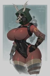 1girls 2020s 2024 2d 2d_(artwork) absurd_res antlers ass big_thighs black_latex bodysuit breasts busty child_bearing_hips clothed clothed_female collar covered_breasts csarphong female female_focus female_only fempyro fully_clothed gas_mask hi_res highres hips hood hooded hourglass_figure huge_breasts large_breasts large_thighs latex latex_armwear latex_bodysuit latex_clothing latex_gloves latex_legwear latex_stockings latex_suit latex_thighhighs navel pyro pyro_(team_fortress_2) red_latex skull skull_head slim_waist solo solo_female solo_focus standing steam steamy_breath team_fortress_2 thick_thighs thighs tight tight_clothing tight_fit toned_stomach valve voluptuous waist wide_hips zipper