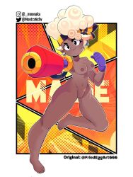 brawl_stars friedeggart666 maisie_(brawl_stars) nude solo white_hair