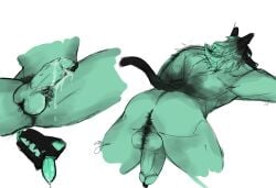 abs absurd_res anthro anthro_only biceps black_body black_fur black_tail bodily_fluids cerberus cerberus_(fortnite) cum cum_drip cum_on_penis dripping epic_games fortnite fur genital_fluids genital_piercing genitals glowing glowing_body glowing_eyes glowing_tail green_body green_fur green_penis green_tongue grey_body grey_fur hi_res male male_only multicolored_body muscular muscular_anthro muscular_male nipples nude open_mouth pecs penis penis_piercing piercing pubes solo standing tail tongue tongue_out two_tone_body vein veiny_penis wen_znwei