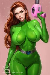 1girls ai_generated big_breasts female_only sam_(totally_spies) solo solo_female totally_spies zargos