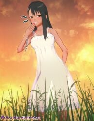 1girls 3d doubledigit64 dress female hayase_nagatoro koikatsu please_don't_bully_me,_nagatoro see-through_clothing senftember senftember_(2025) tagme
