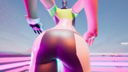 1girls 3d animated ass ass_focus big_ass big_butt dancing female female_only glove hips mp4 par_patroller_(fortnite) shaking_butt single_glove solo sound tagme video