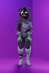 1girls 2:3 3d 3d_animation animated anthro anthro_only bear bear_girl blender blender_(software) breasts female female_only fortnite fortnite:_battle_royale furry looking_at_viewer nipples nude nude_female purple_fur purple_skin raven_team_leader sharkzero shorter_than_10_seconds simple_background solo solo_female tagme vertical_video video