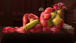 bed_room buff chinese cock dick disney dragon horny male_only mulan muscles muscular mushu naked nude penis red_and_yellow_skin sam1377 sfm source_filmmaker