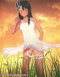 1girls 3d bottomless doubledigit64 dress female hayase_nagatoro koikatsu please_don't_bully_me,_nagatoro pubic_hair pussy senftember senftember_(2025) tagme wind