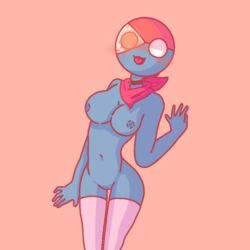 1girls big_breasts blush countryhumans countryhumans_girl cute jojofan_alsoch martial_law_(countryhumans) philippine_flag philippines_(countryhumans) showing_off solo_female