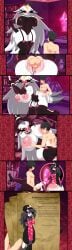 2girls ahe_gao anthro anthro_on_human areolae avian avian_humanoid big_sub breast_squeeze breast_sucking child_bearing_hips choker comic crown demon demon_girl english_text feathers femsub garter_straps hellaverse helluva_boss high_heels huge_ass huge_breasts huge_nipples human human_on_anthro human_on_demon human_on_humanoid image_set impregnation instant_loss_2koma interspecies_impregnation interspecies_sex lingerie maledom massive_breasts mating_press milf mother_and_daughter octavia_(helluva_boss) red_eyes self_upload small_breasts small_dom small_dom_big_sub stella_(helluva_boss) sucking_breasts sucking_nipples thick_thighs thighhighs tied_hands tight_clothing vaginal_penetration vivienne_medrano vivziepop white_body wide_hips wrists_bound wrists_tied xml_xrossover(artist)