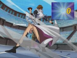 ass asshole enmtoonz male male_only seto_kaiba solo_male yu-gi-oh!