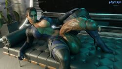 sheva alomar from capcom by hype3d