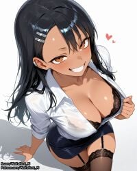 ai_assisted ai_generated anime anime_style big_ass big_breasts breasts breasts cleavage clitoris curvaceous curvaceous_body curvaceous_female curvaceous_figure female female female_focus fit_female girl girly hayase_nagatoro hentai hourglass_figure huge_ass huge_breasts please_don't_bully_me,_nagatoro pussy sexy shiny uncensored vagina voluptuous voluptuous_female waifu waifu_diffusion waifuhent_ai