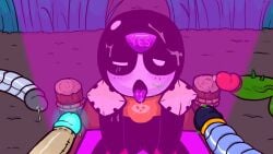 barley_(brawl_stars) brawl_stars bukkake colored cum cum_on_face cum_on_tongue fivesome gay glowing_body glowing_cum glowing_penis larry_(brawl_stars) male male/nonbinary meeple_(brawl_stars) nonbinary open_mouth penis public_sex robot self_upload spike_(brawl_stars) surge_(brawl_stars) tipslog tongue_out
