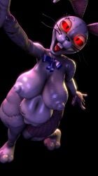 animal_costume big_breasts breasts chubby chubby_female clothed clothed_female costume duranomates female female_only five_nights_at_freddy's five_nights_at_freddy's:_security_breach fully_clothed nipples nipples_visible_through_clothing red_eyes skintight skintight_bodysuit skintight_clothing solo solo_female tagme vanny_(fnaf)
