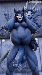 1boy1girl 3d 3d_(artwork) breeding cum cum_in_pussy cum_inside dark-skinned_female dark-skinned_male ejaculation elsifthewolf female female_penetrated furry_female furry_male hetero_sex mal0 male male/female niki3d pussy roderick_(elsifthewolf) skull skull_head skull_mask straight straight straight_sex
