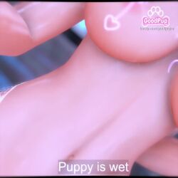 animated breasts female female_only humanoid light-skinned_female light_skin mp4 nipples no_bra no_panties pale-skinned_female pale_skin pink_nipples solo tagme video vrchat vrchat_avatar