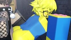 2boys 3d anal anal_sex femboy femboy_on_femboy gay knot lidusflower noob noob_(roblox) roblox sex sex_from_behind tagme video watching