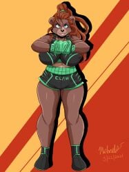 1girls animal_humanoid anthro ass bear bear_girl bear_humanoid big_ass big_breasts breasts brown-skinned_female brown_body brown_hair brown_skin curvaceous curvy curvy_figure digital_media_(artwork) female furry furry_female grizzly_bear grizzly_bear_humanoid hips hourglass_figure huge_ass huge_breasts large_ass large_breasts legs mature mature_female ninja-8004 slim_waist thick thick_hips thick_legs thick_thighs thighs ursid ursid_humanoid ursine voluptuous vonda_(ninja-8004) vonda_the_boxing_grizzly waist wide_hips