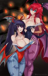 akeno himejima from darkstalkers by dufreyjupiter