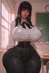 mitaka asa from chainsaw man by hugoroman