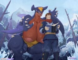 garchomp from nintendo by mainlinemojo