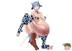 bestiality_pregnancy birth blue_hair clone66 commissioner_upload cow_print female fire_emblem fire_emblem:_three_houses grey_eyes interspecies_birth interspecies_pregnancy lactation marianne_von_edmund pregnant pregnant_belly pussy vaginal_birth what_the_fuck