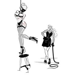 asphyxiation death fem_dom noose stool
