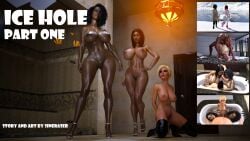 3d 3girls big_ass big_breasts big_thighs breasts brown-skinned_female brown_body brown_skin bust busty chest claire_(sineraser) curvaceous curvy curvy_figure dark-skinned_female dark_skin elle_(sineraser) female hips hourglass_figure huge_ass huge_breasts large_ass large_breasts legs light-skinned_female light_skin mature mature_female multiple_girls original original_character original_characters scarlett_(sineraser) sineraser slim_waist thick thick_hips thick_legs thick_thighs thighs voluptuous waist wide_hips