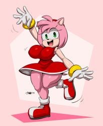 1girls 2d 2d_(artwork) 2d_artwork amy_rose anthro arm_up background big_breasts big_hips big_thighs boots breasts bulging_nipples cleavage clothed clothing digital_art digital_drawing_(artwork) digital_media digital_media_(artwork) ear female female_focus female_only furry furry_ears furry_female furry_only gloves green_eyes hair_band hair_ornament hand_up hedgehog hedgehog_girl hips joaoppereiraus nipples nipples_bulge open_mouth pale pale-skinned_male pale_body pale_skin pink_background pink_fur pink_hair pixiv redraw ring rings rings_on_arms sega simple_background small_waist solo solo_female solo_focus sonic_(series) sonic_the_hedgehog_(series) tagme tail teeth teeth_showing teeth_visible thick_hips thick_thighs thighs tongue